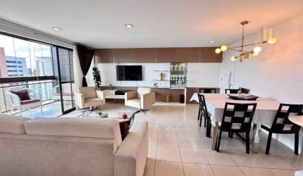 Apartamento Liberty 1 com 3 dormitórios à venda, 132 m² por R$ 1.049.000 - Meireles - Fortaleza/CE