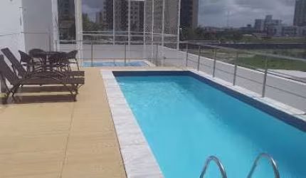 Apartamento com 3 dormitórios s02 suites +DCE, cista definitiva para o mar,à venda, 127 m² por R$ 680.000 - Bessa - João Pessoa/PB