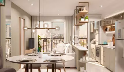 Apartamento com 2 dormitórios à venda, 54 m² por R$ 236.000,00 - Morumbi - Piracicaba/SP