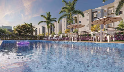 Apartamento com 2 dormitórios à venda, 42 m² por R$ 199.900,00 - Campestre - Piracicaba/SP