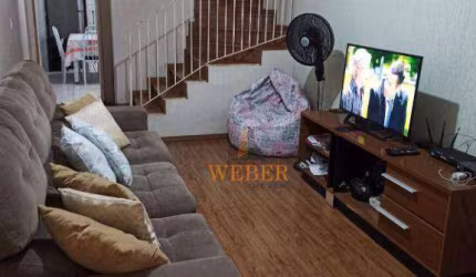 Sobrado com 4 dormitórios à venda, 95 m² por R$ 460.000,00 - Parque Albina - Taboão da Serra/SP