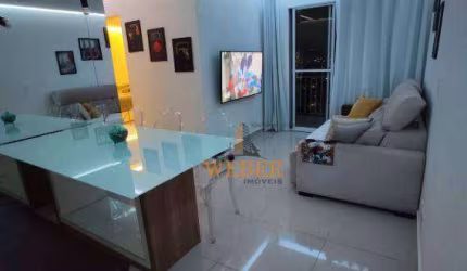 Apartamento com 2 dormitórios à venda, 51 m² por R$ 340.000,00 - Parque Nova Jandira - Jandira/SP