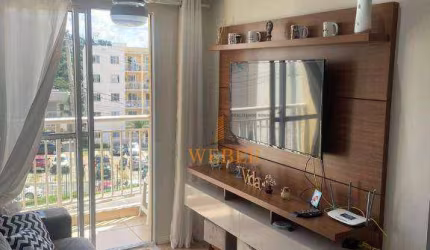 Apartamento com 2 dormitórios à venda, 48 m² por R$ 300.000,00 - Roselandia - Cotia/SP