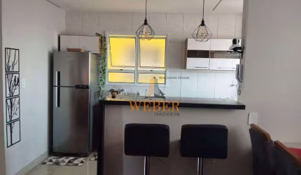 Apartamento com 2 dormitórios à venda, 51 m² por R$ 250.000,00 - Chácaras Caxingui - Embu das Artes/SP