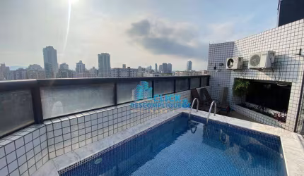 Cobertura com 4 dormitórios à venda, 225 m² por R$ 1.990.000,00 - Ponta da Praia - Santos/SP
