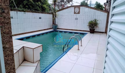 Sobrado com 4 dormitórios, 276 m² - venda por R$ 2.375.000,00 ou aluguel por R$ 12.618,00/mês - Aparecida - Santos/SP