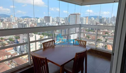 APARTAMENTO - VENDA - 3 QUARTOS (2 SUÍTES) - LAZER COMPLETO - VILA BELMIRO - SANTOS/SP (AP8357)