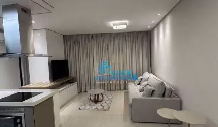 Apartamento com 1 dormitório para alugar, 69 m² por R$ 8.500,00/mês - Aparecida - Santos/SP