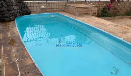 SOBRADO RESIDENCIAL/COMERCIAL - LOCAÇÃO - 4 QUARTOS (1 SUÍTE) - PISCINA - 3 VAGAS - PONTA DA PRAIA - SANTOS/SP