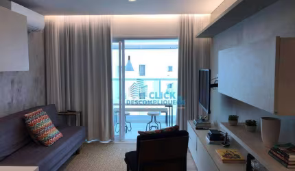 Apartamento com 1 dormitório à venda, 57 m² por R$ 710.000,00 - Ponta da Praia - Santos/SP
