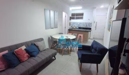 APARTAMENTO - VENDA - 1 DORMITORIO - PORTEIRA FECHADA - APARECIDA- SANTOS /SP (AP8477)
