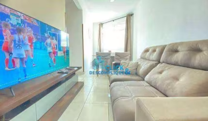 Apartamento com 2 dormitórios à venda, 71 m² por R$ 350.000,00 - Marapé - Santos/SP