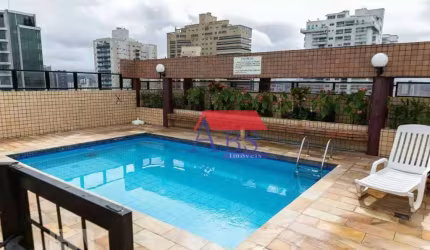 Apartamento com 1 dormitório à venda, 51 m² por R$ 530.000,00 - Aparecida - Santos/SP