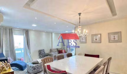 Apartamento com 3 dormitórios à venda, 123 m² por R$ 800.000,00 - Vila Guilhermina - Praia Grande/SP