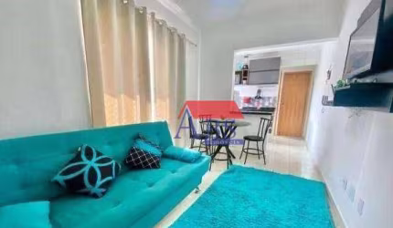 Apartamento com 1 dormitório à venda, 40 m² por R$ 285.000,00 - Boqueirão - Praia Grande/SP