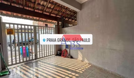 Casa com 2 dormitórios à venda, 73 m² por R$ 300.000,00 - Vila São Jorge - Praia Grande/SP