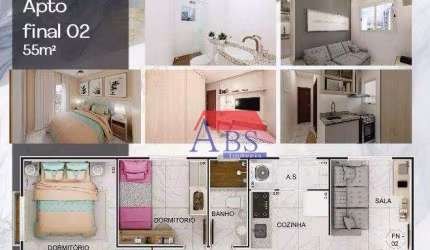 Apartamento bem localizado. Aceita FGTS e financiamento.