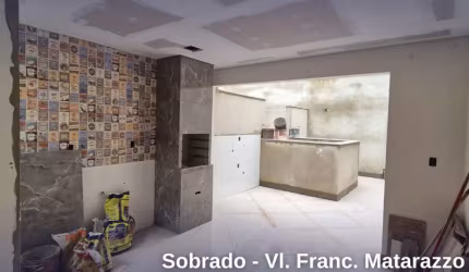 Casa com Terraço Gourmet na VL. Francisco Matarazzo