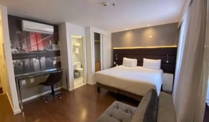 Flat para venda com 1 quarto, sendo 1 suíte, 29m²