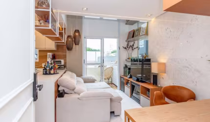 Apartamento tipo para venda com 1 quarto, sendo 1 suíte, 47.3m²