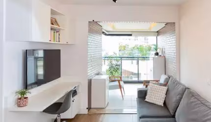 Apartamento tipo para venda com 1 quarto, 42m²
