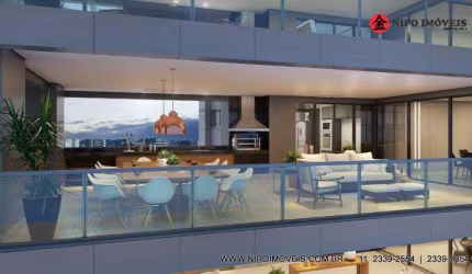 Apartamento à venda, 337 m² por R$ 6.000.000,00 - Tatuapé - São Paulo/SP