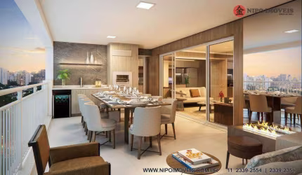 Apartamento com 3 dormitórios à venda, 136 m² por R$ 1.405.000,00 - Lapa - São Paulo/SP