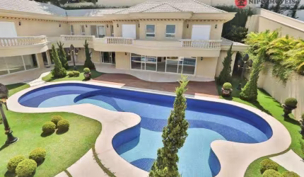 Casa com 10 dormitórios à venda, 2000 m² por R$ 35.000.000,00 - Tamboré 3 - Santana de Parnaíba/SP