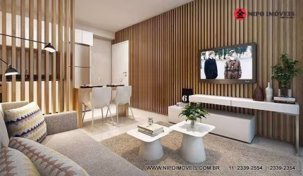 Apartamento com 2 dormitórios à venda, 56 m² por R$ 395.000,00 - Picanco - Guarulhos/SP