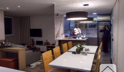 Apartamento com 1 dormitório para alugar, 57 m² por R$ 5.000/mês - Vila Gomes - São Paulo/SP