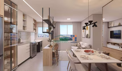 Apartamento tipo à venda, 41 m² por R$ 306.388 - São Gabriel - Belo Horizonte/MG