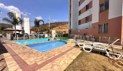 Apartamento com 2 dormitórios à venda por R$ 159.000,00 - Borba Gato - Sabará/MG