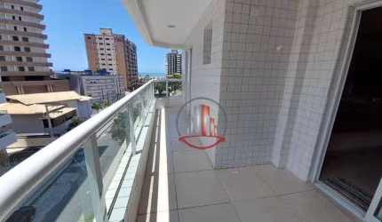 Apartamento Mobiliado com 2 dormitórios à venda, 74 m² por R$ 460.000 - Caiçara - Praia Grande/SP