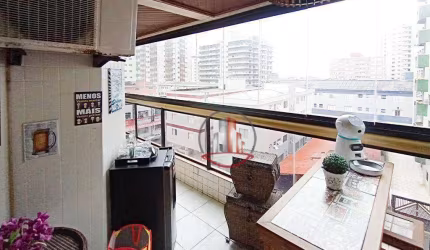 Apartamento com 3 dormitórios à venda, 120 m² por R$ 620.000,00 - Tupi - Praia Grande/SP