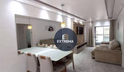 Apartamento com 2 dormitórios à venda, 80 m² por R$ 530.000 - Aviação - Praia Grande/SP