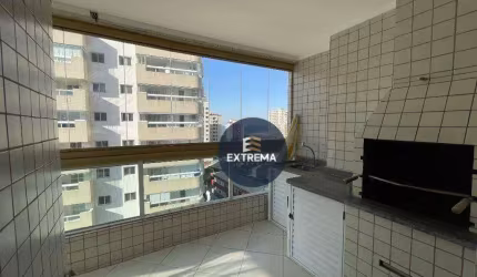 Apartamento de 3 dormitórios mobiliado em Praia Grande