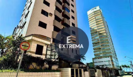 Apartamento de 2 dormitórios sendo 1 suíte a venda em Praia Grande, mobiliado e vista mar