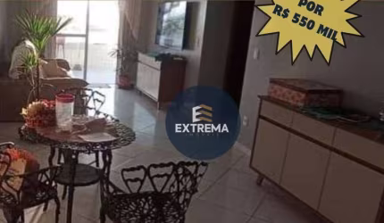 Apartamento com vista para o mar  com 2 dormitórios à venda, 94 m² por R$ 550.000 - Vila Guilhermina - Praia Grande/SP