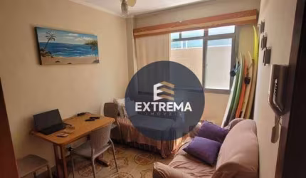 Apartamento com 1 dormitório à venda, 40 m² por R$ 235.000 - Boqueirão - Praia Grande/SP