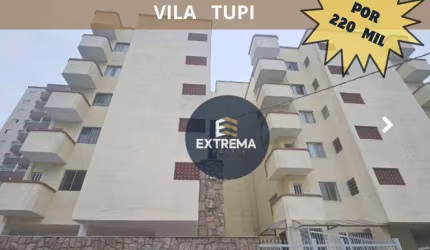 Kitão  dividida em 1 dormitório à venda, 38 m² por R$ 220.000 - Tupi - Praia Grande/SP