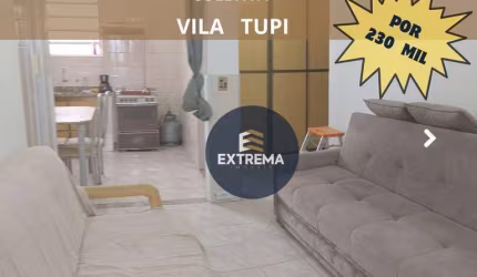 Apartamento Mobiliado com 1 dormitório à venda, 42 m² por R$ 230.000 - Tupi - Praia Grande/SP