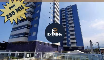 Apartamento Mobiliado Frente à Praia no Maracanã – 1 Dormitório, Lazer Completo por R$ 280 Mil! ???