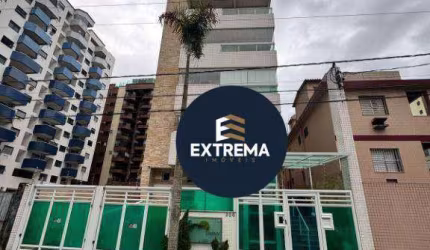 ??? 1 Dormitório no Canto do Forte – Sacada Gourmet a 180m da Praia!