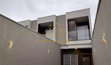Sobrado  novo com 2 suítes 2 vagas