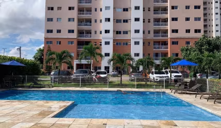 Ótimo apartamento de dois quartos, andar alto, ampla área de lazer