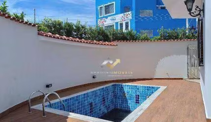Sobrado, 174 m² - venda por R$ 950.000,00 ou aluguel por R$ 5.105,00/mês - Parque Marajoara - Santo André/SP