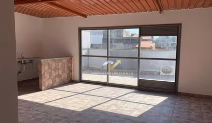 Cobertura com 3 dormitórios à venda, 154 m² por R$ 600.000,00 - Vila Camilópolis - Santo André/SP