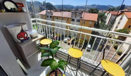 Apartamento com 3 dormitórios à venda, 63 m² por R$ 295.000,00 - Jardim Santo André - Santo André/SP