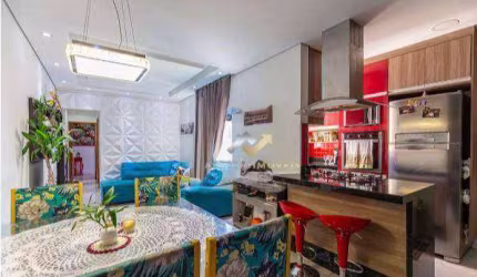 Cobertura à venda, 134 m² por R$ 533.000,00 - Vila Homero Thon - Santo André/SP