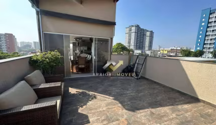 Cobertura com 4 dormitórios à venda, 170 m² por R$ 1.000.000,00 - Jardim Jamaica - Santo André/SP